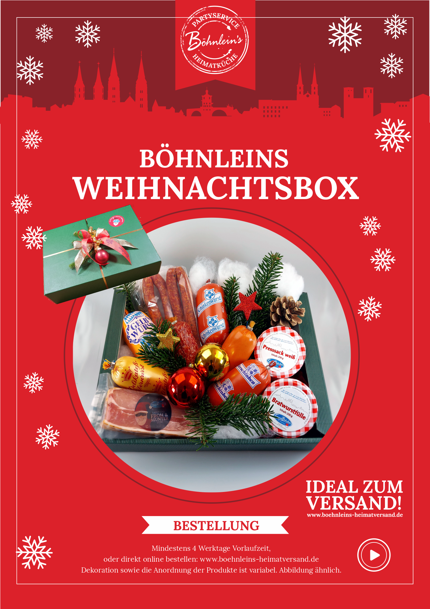Konrad Böhnlein GmbH|Unsere Bamberger Weihnachtskörbe 2021