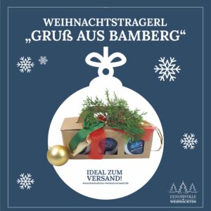 Konrad Böhnlein GmbH|Weihnachtstragerl "Gruß aus Bamberg"