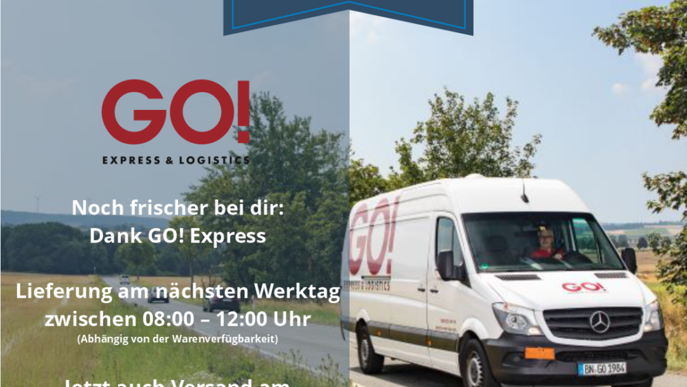 Konrad Böhnlein GmbH | Versandumstellung Onlineshop auf GO! Express & Logistics – Was bedeutet das für unsere Kunden?
