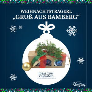 Weihnachtstragerl "Gruß aus Bamberg"