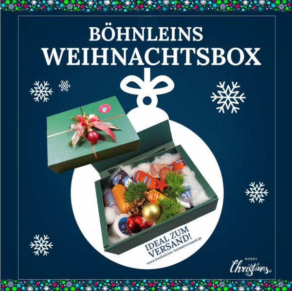 Konrad Böhnlein GmbH | 🎄 Böhnleins Weihnachtskörbe – fränkische Geschenkideen mit Geschmack