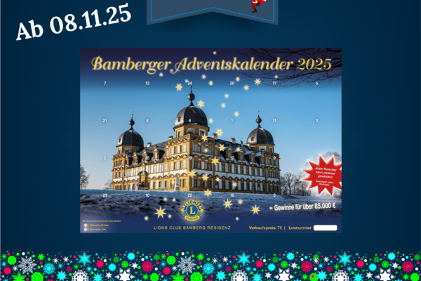 🎄 Der Bamberger Adventskalender 2025 – ab 8. November bei uns erhältlich!