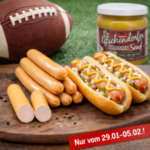 🏈 Super Bowl Hot Dog & Ketschendorfer Senf Bundle