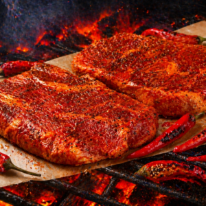 Kammsteak "Hot & Spicy" (5 Stück, ca. 180g/Stück)